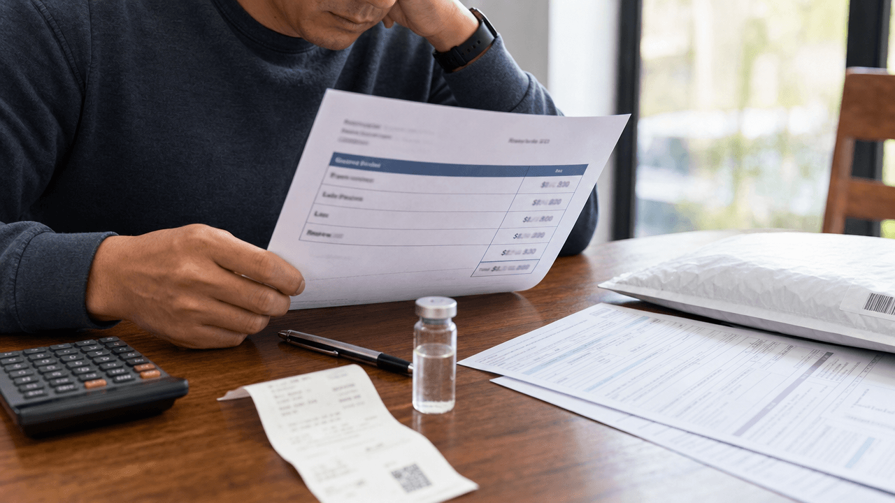 The Sermorelin Cost Trap: Vial Price vs. All-In Spend: What sermorelin usually costs before you add anything else