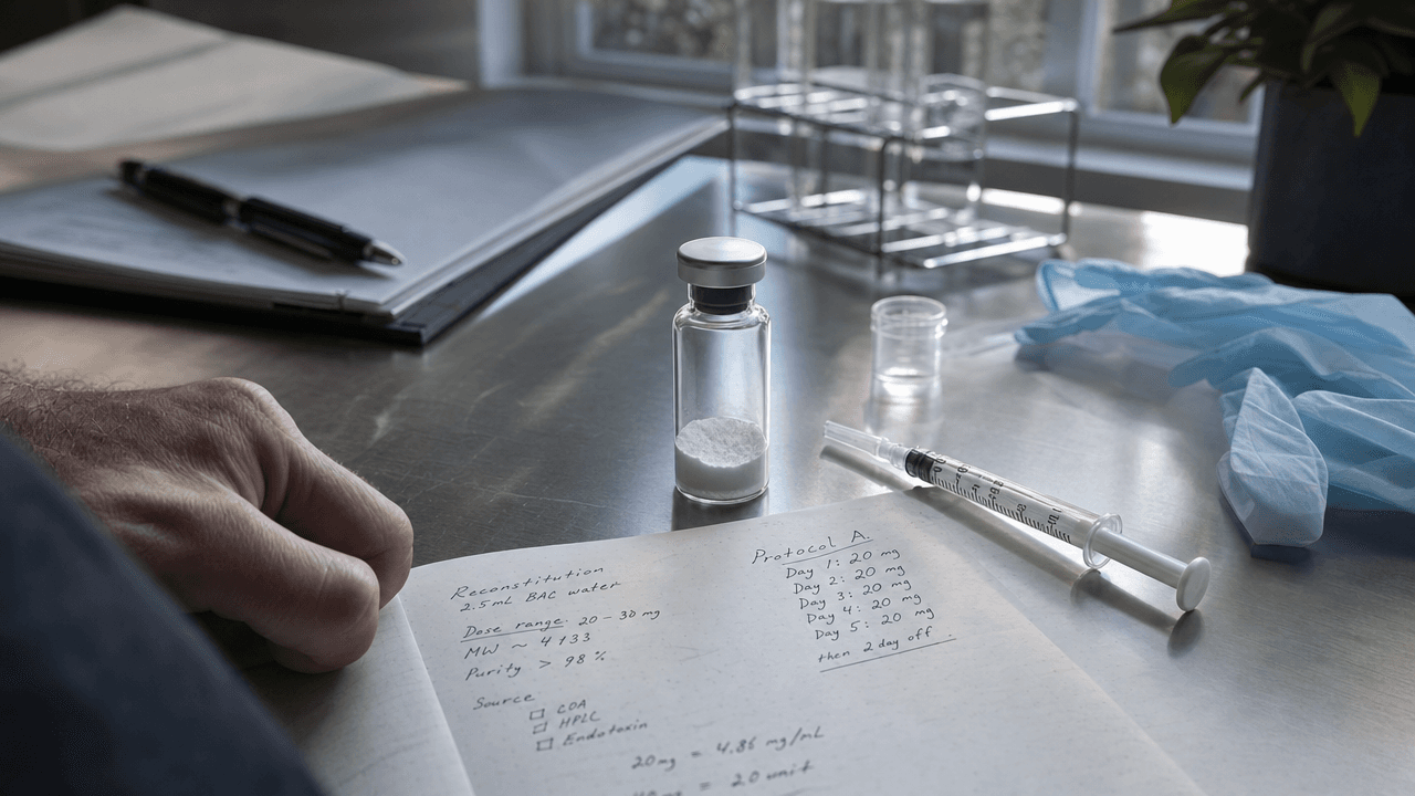 Follistatin 344 Dosage: The Protocol Questions That Matter